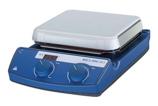 เครื่องกวนสารละลายพร้อมเตาให้ความร้อน Hotplate and Magnetic Stirrer รุ่น C-MAG HS7 ยี่ห้อ IKA