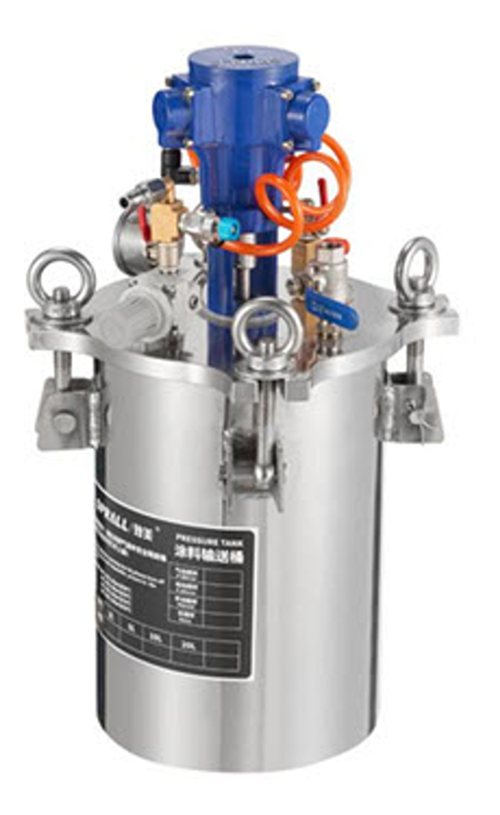 SP-304-PA10 ถังแรงดันลม 304 สแตนเลส ขนาด 10L พร้อมกวนอัตโนมัติ