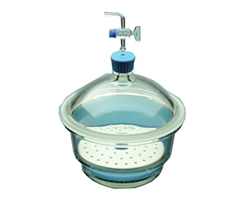 Desiccator Vacuum โถดูดความชื้น - 2L Capacity, Durable Plastic, Moisture Absorption for Laboratory and Home Use, Ideal for Food Storage