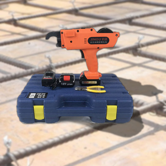 เครื่องผูกลวด มัดลวด เหล็กข้ออ้อย มือถือ Hand-held wire binding machine construction