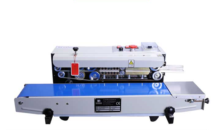 เครื่องซีล SF150W (domestic cutting-edge horizontal spray paint model) steel stamp top version