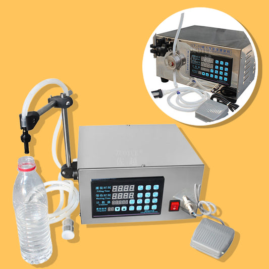 เครื่องบรรจุของเหลวควบคุมดิจิตอล GFK-280 ช่วงการบรรจุ 5-3500 มิลลิลิตร