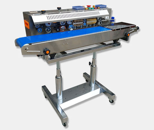 เครื่องบรรจุซองเป่าลม Nitrogen 1200D สำหรับบรรจุภัณฑ์อาหารและสินค้าอุตสาหกรรม ระบบเติมไนโตรเจนอัตโนมัติ