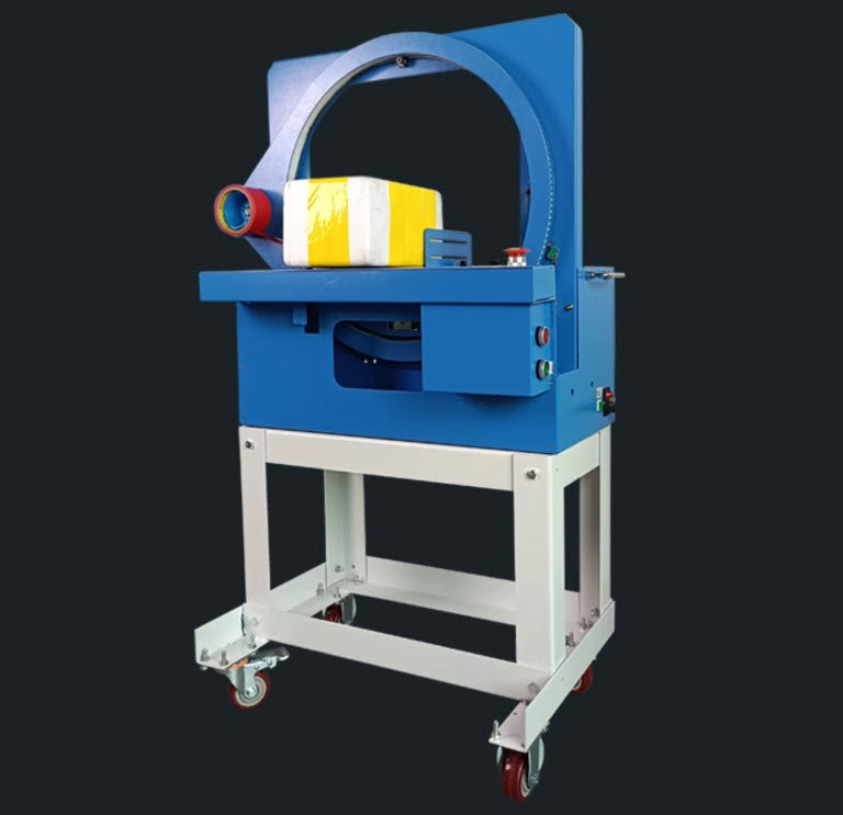 เครื่องของ รัดสก็อตเทป Orbital Stretch Wrapping Machine ครื่องปิดผนึกกล่อง Carton Sealer