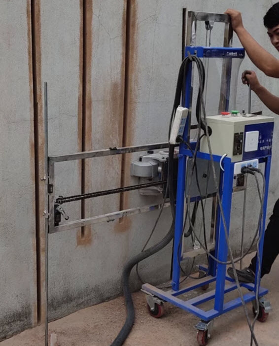 เครื่องตัดร่องผนัง (Wall Groove Cutting Machine) 1200W, เครื่องมือไฟฟ้าสำหรับตัดร่องผนังอย่างแม่นยำ เหมาะสำหรับงานก่อสร้างและปรับปรุงบ้าน