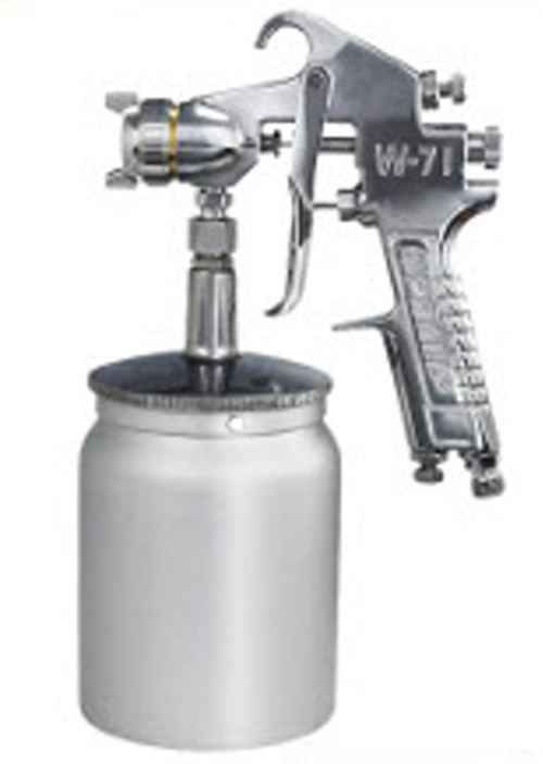 W-71 ปืนพ่นสีแบบมือสำหรับประหยัดสีและพ่นเร็ว Spiral Spray Gun, ประสิทธิภาพสูง, น้ำหนักเบา, เหมาะสำหรับงาน DIY และมืออาชีพ
