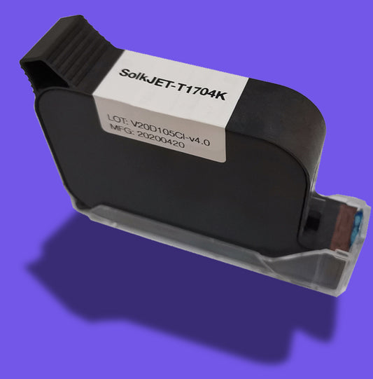 หมึกสำหรับเครื่องพิมพ์วันที่ Handheld Smart Inkjet Coding Machine รุ่น IQ800-N-BL แบบแห้งเร็ว สีดำ