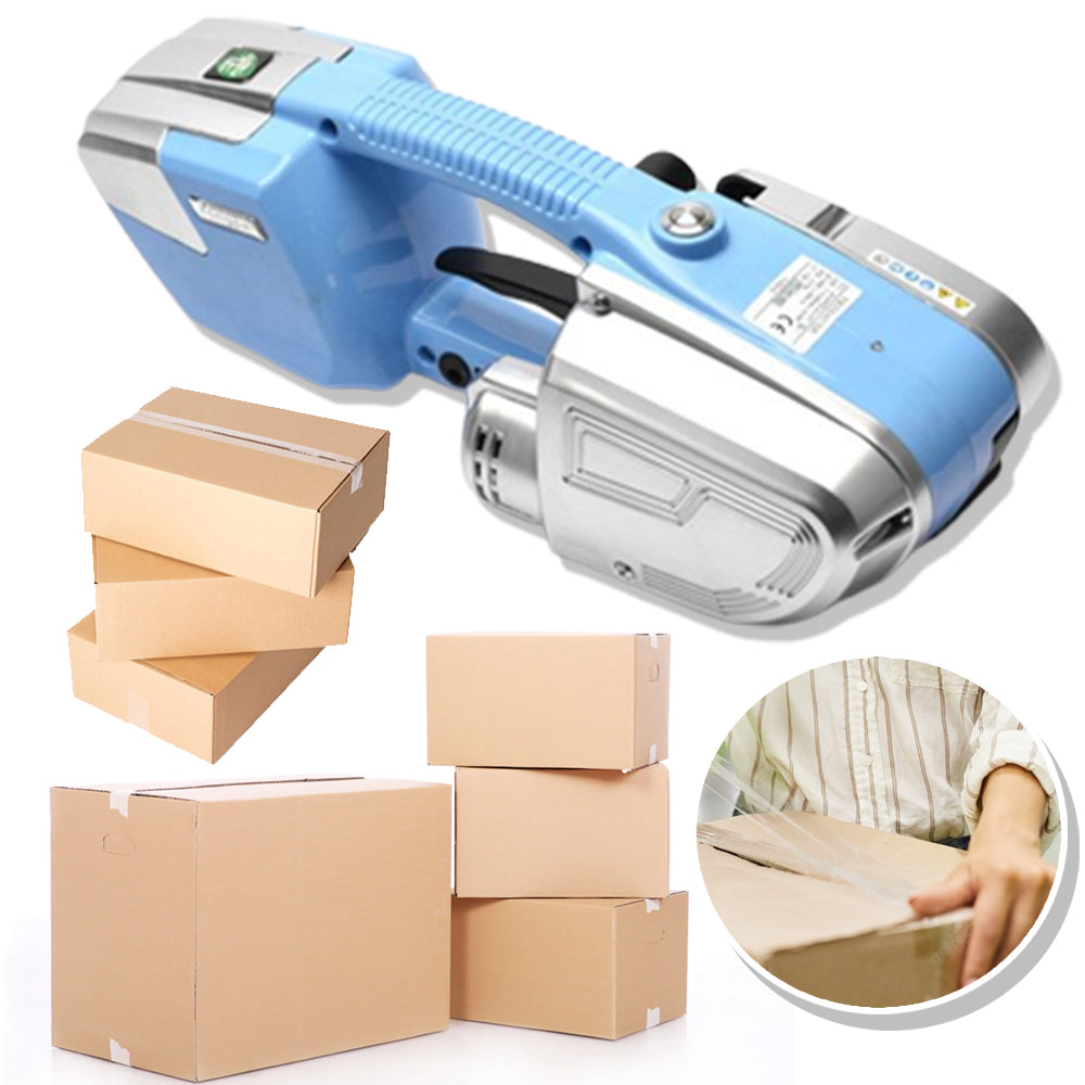 เครื่องรัดกล่องไฟฟ้า แบบพกพา Portable Electric Strapping Machine รุ่น JD1316