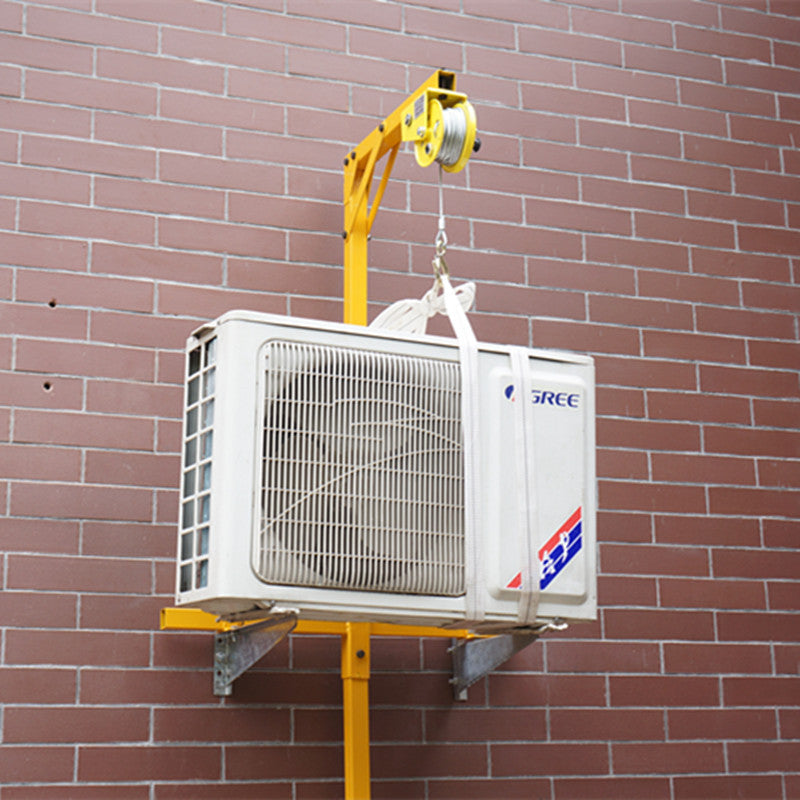 เครื่องยกแอร์ เครนยกของ ยกแอร์ กว๊านมือหมุน external machine hoisting tool