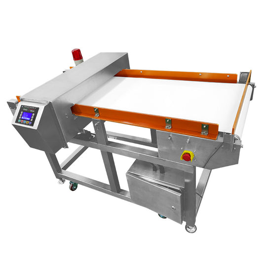 เครื่องตรวจจับ 120W โลหะ ในอาหาร TCQ-818-15 120W 50Hz AC220 Food Meat Metal Detector Intelligent Metal