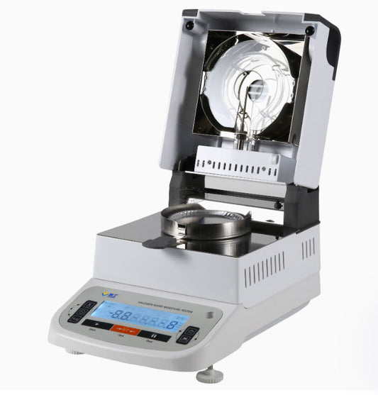 เครื่องวัดความชื้นในอาหาร ความชื้นสัมพัทธ์ วัสดุ LGD-110A tester Rapid automatic detection halogen moisture meter Moisture meter