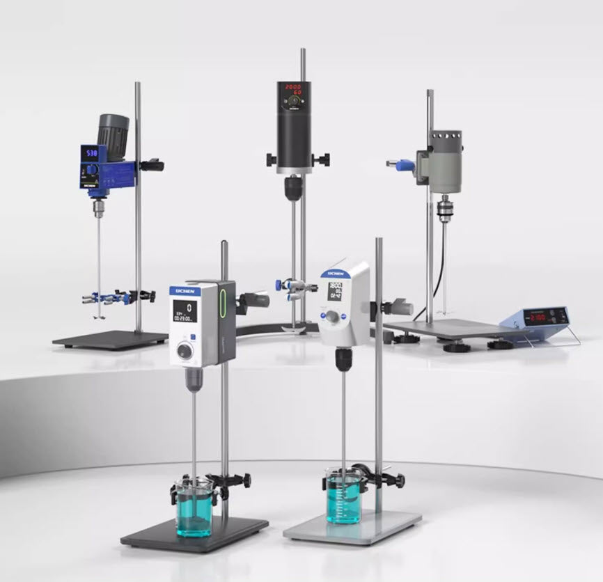 เครื่องกวนสารละลาย Cantilever Constant Speed Electric Stirrer Laboratory