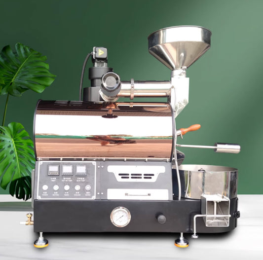 เครื่องคั่วกาแฟ coffee bean roasting machine commercial 1Kg CRM8081 220V