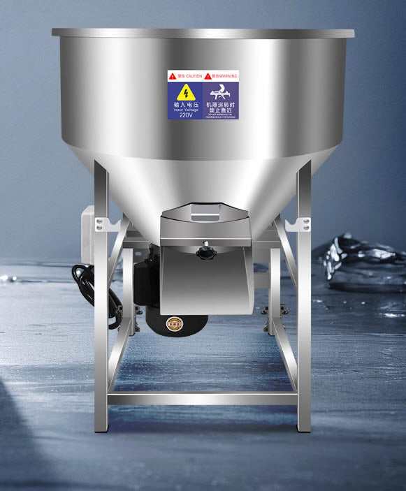 เครื่องผสมปุ๋ย 304 stainless steel feed mixer large 30-300kg 220 380v
