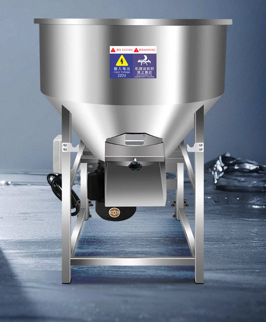 เครื่องผสมปุ๋ย 304 stainless steel feed mixer large 30-300kg 220 380v