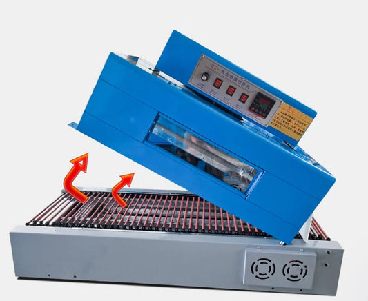 เครื่องอบฟิล์มหด รุ่น BS สำหรับบรรจุภัณฑ์อุตสาหกรรม BS Shrink Film Packaging Machine for Industrial Use