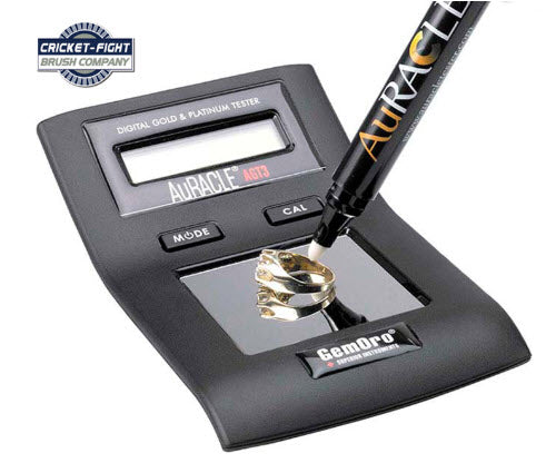 เครื่องทดสอบทองและแพลทินัมดิจิตอล Auracle AGT3 GemOro สำหรับตรวจสอบคุณภาพโลหะมีค่า แม่นยำและใช้งานง่าย