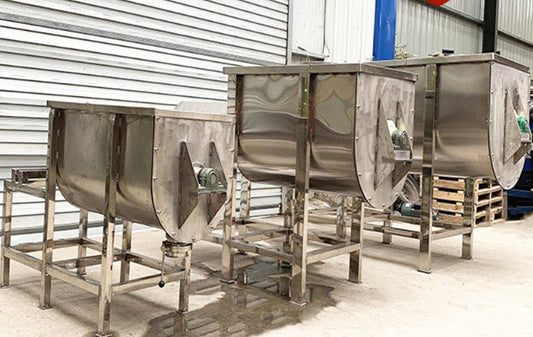 เครื่องผสมแนวนอน Horizontal Mixer 50L, เครื่องผสมอาหารคุณภาพสูง, เหมาะสำหรับการทำอาหารและเบเกอรี่, ประหยัดเวลาและแรงงาน