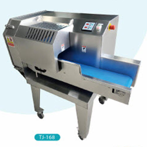 เครื่องสไลด์ผัก TJ-168 ขนาดเล็กและทรงพลัง 1.87 kW 800-2000 kg/hour 1230x700x1633