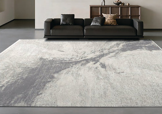 พรมทอพรีเมียมสไตล์โมเดิร์น ขนาดใหญ่ 200x290 - 300x400 ซม. สีเอิร์ธโทนทันสมัย สำหรับห้องนั่งเล่นและห้องรับแขก