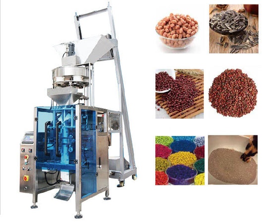 เครื่องบรรจุผงพร้อมซีล ด้วยระบบสกรูฟีด ผงแป้ง ผงธัญพืช ผงมะนาว ผงเครื่องเทศ อาหารสัตว์ JK-420DZ 220（V） 980（kg） 2.2（Kw） Instant Flour Milk Powder Soy Milk Powder Fully Automatic Packaging Machinery