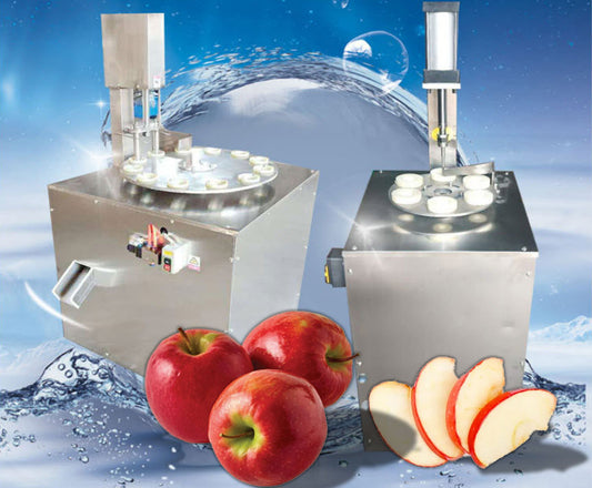 เครื่องคว้านแกนผลไม้ เฉพาะ ผ่าซีก แอปเปิ้ล สาลี่ stainless steel fruit core cutting machine 70（kg） 2.2（kw）