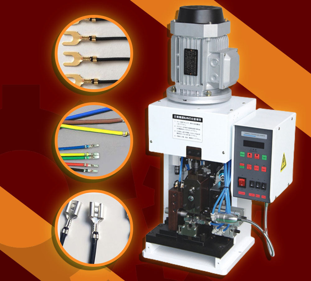 เครื่องเข้าหัวสายไฟ หลายสาย Fully automatic stripping multi-core wire stripping