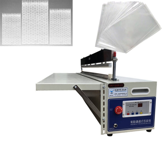 เครื่องซีลถุงพลาสติก ฟลอยด์ Pneumatic Sealing Machine Aluminum Foil Bag plastic bag
