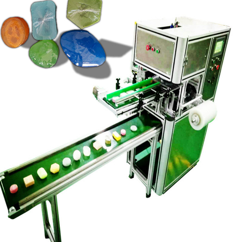 เครื่องห่อสินค้า ห่อสบู่ Handmade Soap Packing Machine 20-30 bags/minute 220V YMBM-2020