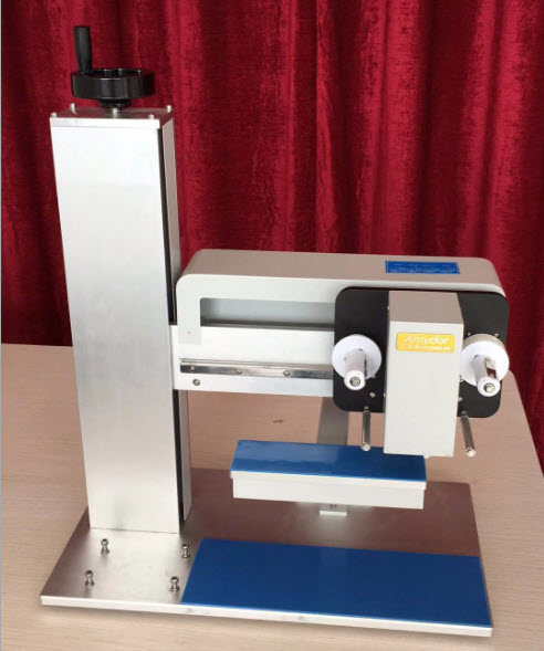 เครื่องสกรีนกล่อง สกรีนฟอยล์ AMD-8025D 25kg 0.15Kw packaging bag digital without plate hot stamping machine