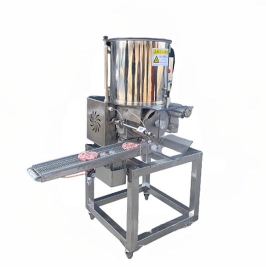 เครื่องทำเบอร์เกอร์อัตโนมัติ รุ่นใหม่ สำหรับทำเนื้อไก่ ต้นทุนต่ำ ขนาดกะทัดรัด ใช้งานง่าย