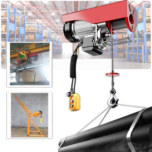 รอกยกของไฟฟ้า มอเตอร์ยกของไฟฟ้า Electric Hoist Drop Crane มอเตอร์เครนยกของ