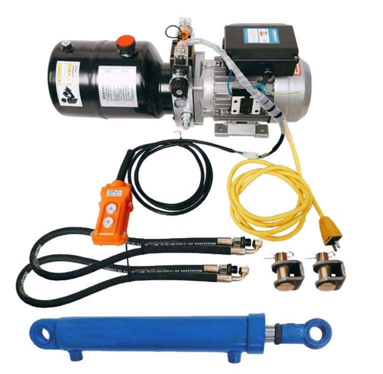 ชุดดั้ม Hydraulic power unit 220V 380V pump station for construction, heavy machinery, and industrial applications, efficient power solution