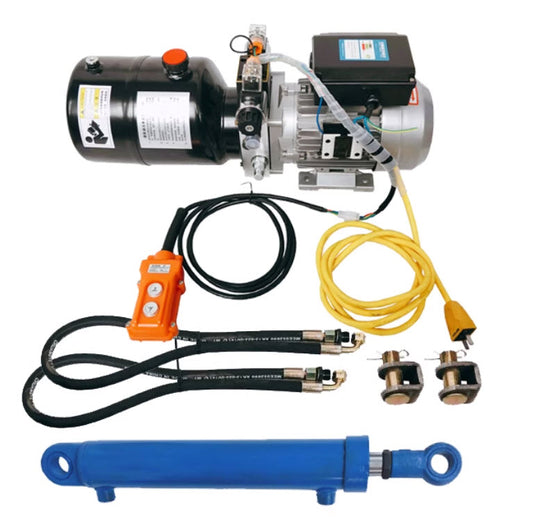 ชุดดั้ม Hydraulic power unit 220V 380V pump station for construction, heavy machinery, and industrial applications, efficient power solution