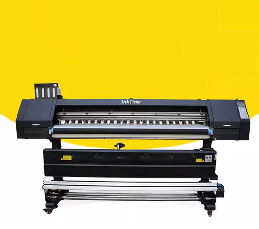 เครื่องพิมพ์ผ้า Sublimation Printing Machine สำหรับพิมพ์ภาพคุณภาพสูงบนผ้า ผ้าไหม, เสื้อยืด, ของขวัญ, 8 สี, ใช้งานง่าย