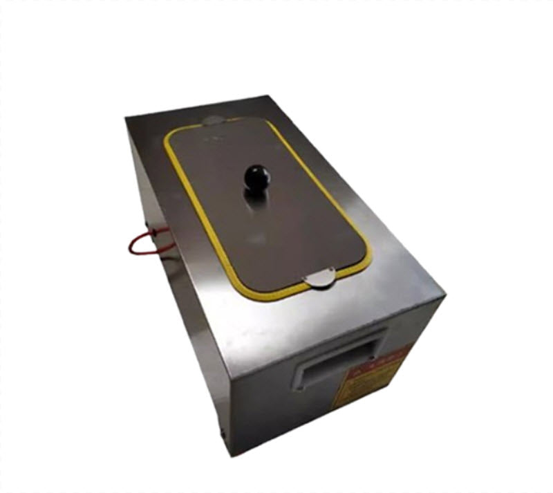 กล่องผงฝุ่นไฟฟ้า สแตนเลส ควบคุมความเร็วอัตโนมัติ ขนาดเล็ก สำหรับแป้งงา แป้งฝุ่น เครื่องกำจัดหินปูน