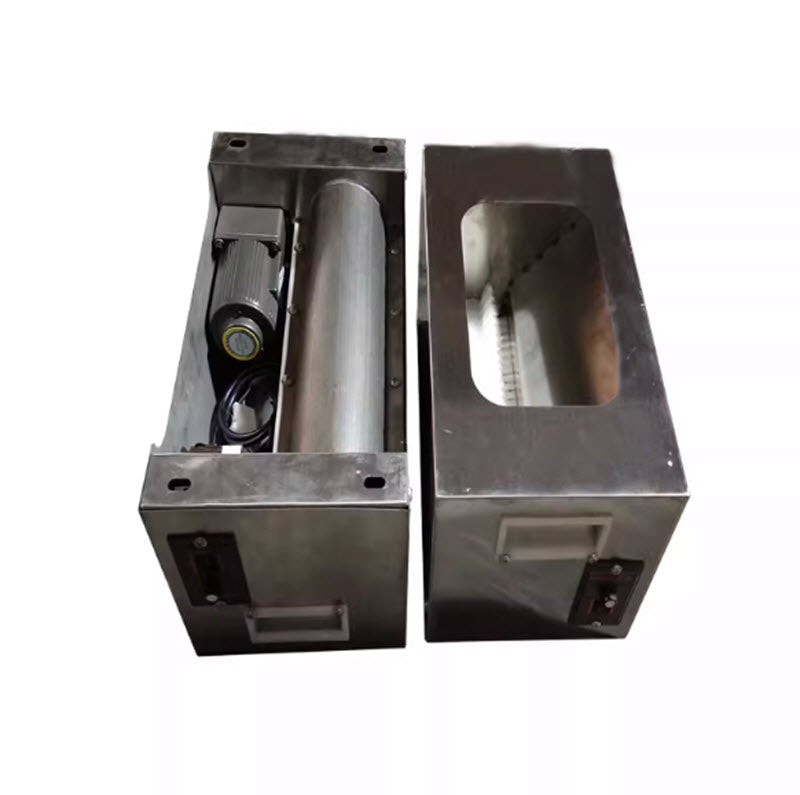 เครื่องโรยผงไฟฟ้า สแตนเลส ปรับความเร็วได้ กล่องใส่ผงอัตโนมัติ สำหรับแป้งข้าวโพดและผงปูนขาว