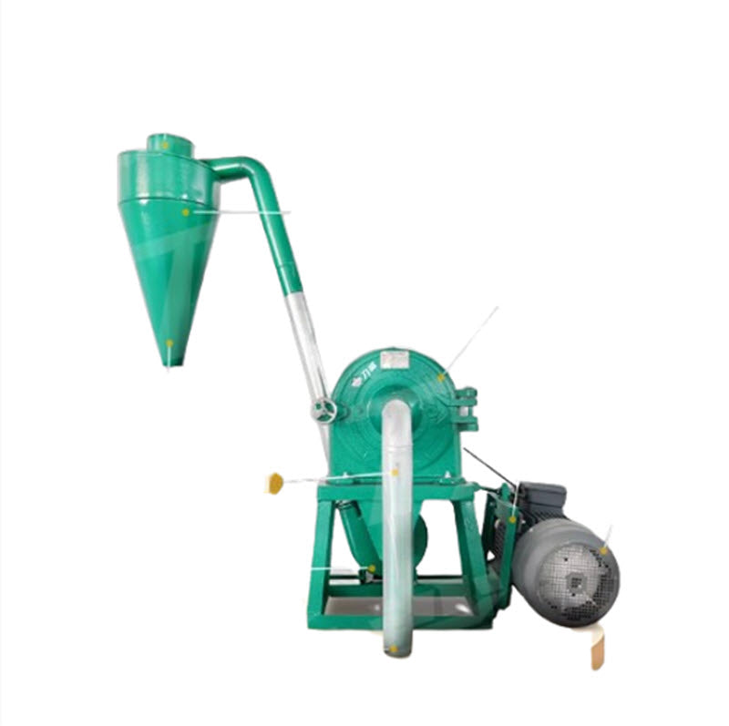 เครื่องบดข้าวโพด Knife Shark ขนาดกลาง-ใหญ่ เหล็กหล่อไร้ฝุ่น สำหรับเชิงพาณิชย์ บดแป้งกำจัดหิน