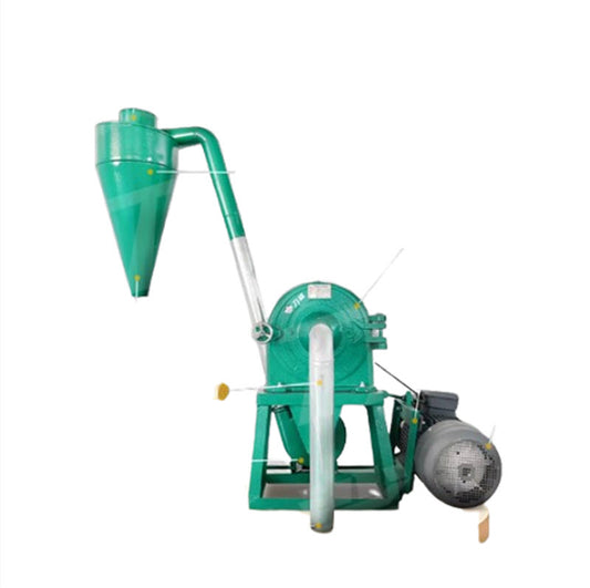 เครื่องบดข้าวโพด Knife Shark ขนาดกลาง-ใหญ่ เหล็กหล่อไร้ฝุ่น สำหรับเชิงพาณิชย์ บดแป้งกำจัดหิน