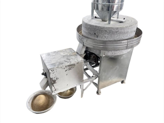 โรงโม่หิน Shishuangquan บดเมล็ดข้าวสาลีไฟฟ้า ขนาดเล็ก อัตโนมัติ ใช้ในครัวเรือน สะดวกและรวดเร็ว