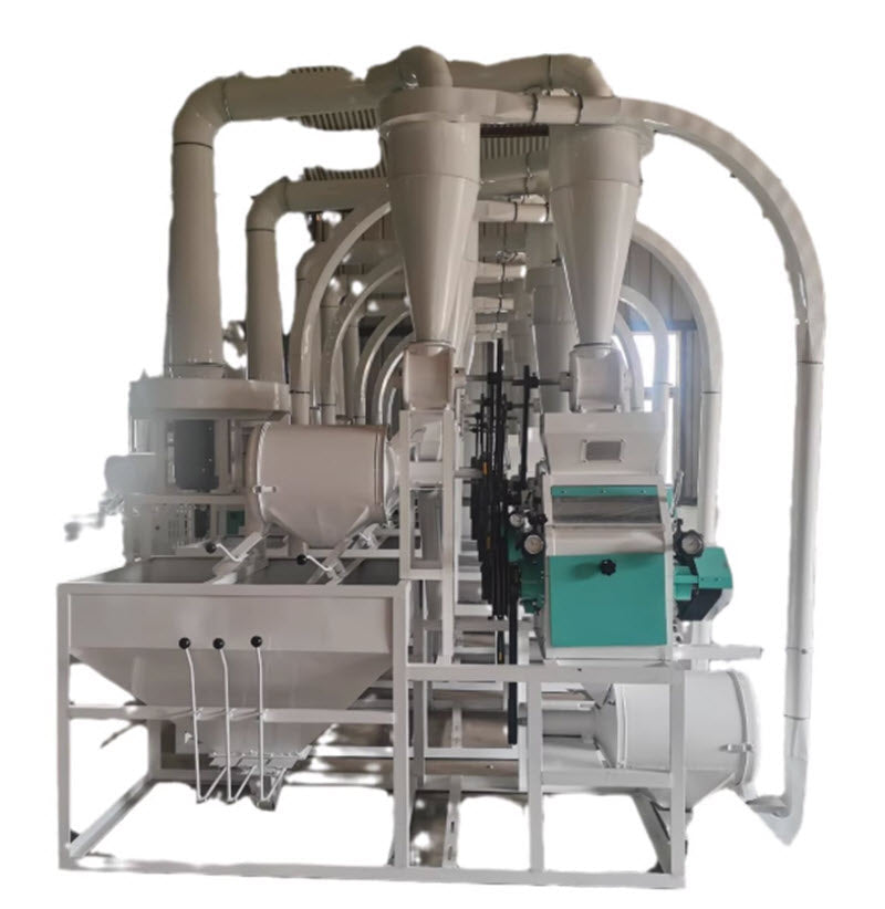 โรงโม่แป้งขนาดเล็กเชิงพาณิชย์ สำหรับฟาร์ม - โรงโม่หิน, นวดข้าว, ข้าวสาลี รุ่นใหม่