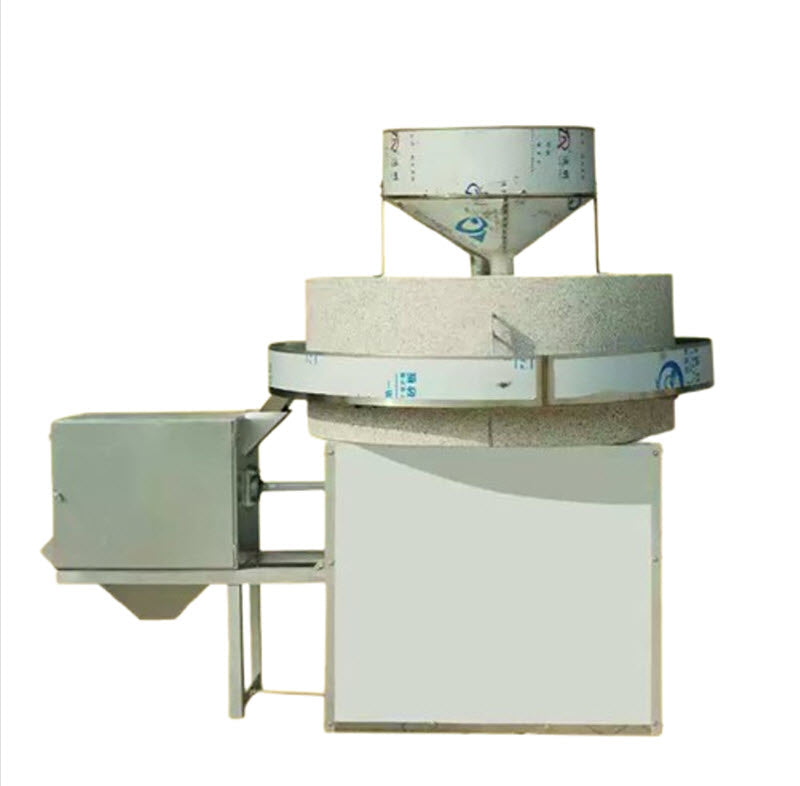 โรงโม่แป้งหินไฟฟ้าอัตโนมัติ ขนาดใหญ่ สำหรับแปรรูปเมล็ดพืช รุ่นเชิงพาณิชย์