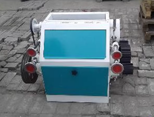 โรงสีแป้งลูกกลิ้งคู่ 1 ตัน/ชม. สำหรับโรงกลั่นไวน์ & อาหารสัตว์ เครื่องบดเมล็ดพืชคุณภาพสูง