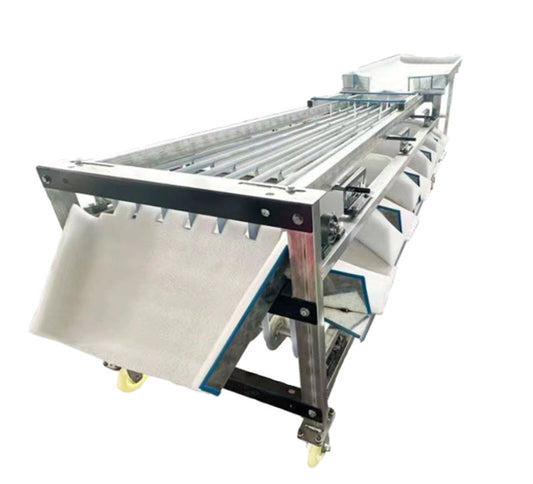 เครื่องคัดแยกผลไม้รุ่นใหม่สำหรับส้ม มะเขือเทศเชอร์รี่ จูจูบ ส้มควอท หมากพลู เสาวรส ลูกพลับ พลัม และเบย์เบอร์รี่ เครื่องเก็บเกี่ยวอ้อยสำหรับโรงงานน้ำตาล