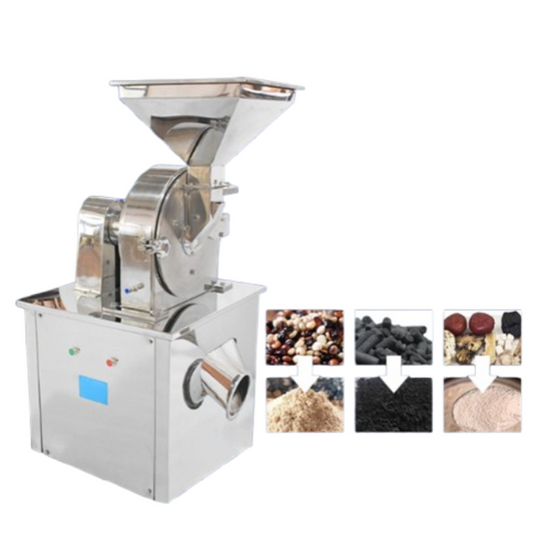 เครื่องบดอเนกประสงค์สแตนเลสสำหรับบดเมล็ดพืช ยาสมุนไพรจีน โสม Panax notoginseng เครื่องปรุงรส น้ำตาล แร่ธาตุ สารเคมี เครื่องบดอ้อยละเอียดพิเศษสำหรับโรงงานน้ำตาล