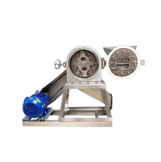 เครื่องบดละเอียดพิเศษแบบแผ่นฟันสแตนเลสสำหรับยาสมุนไพรจีนเชิงพาณิชย์ น้ำตาลทรายขาว เกลือ เครื่องปรุงรส เครื่องบดอ้อย โรงงานน้ำตาล