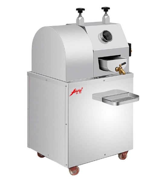 เครื่องคั้นน้ำอ้อยแนวตั้ง Qingshun ZY-300 สแตนเลสสตีลอัตโนมัติเต็มรูปแบบ เครื่องคั้นน้ำอ้อยไฟฟ้าเชิงพาณิชย์ เครื่องกรองน้ำตาล เครื่องกรองน้ำอ้อย โรงงานน้ำตาล