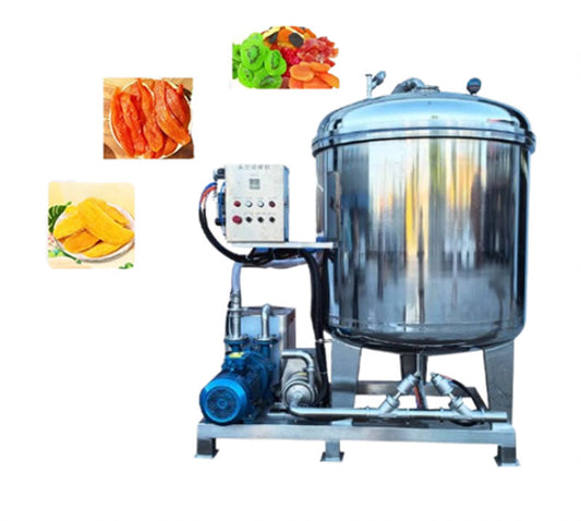 หม้อแช่น้ำตาลสุญญากาศรสมะม่วง, หม้อแช่น้ำตาลสุญญากาศรสแอปริคอตและฮอว์ธอร์น, หม้อแช่น้ำตาลสุญญากาศรสผลไม้เชื่อม, โรงงานน้ำตาลหม้อสุญญากาศ