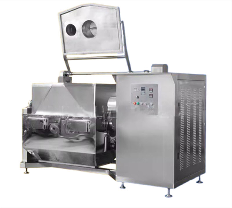 เครื่องผสมแนวนอนแบบสุญญากาศ เครื่องทำแยม กาต้มน้ำสองชั้น น้ำเชื่อม เครื่องผสมแนวนอนเกล็ดข้าวไรย์ โรงงานผลิตน้ำตาลแบบหม้อสุญญากาศ