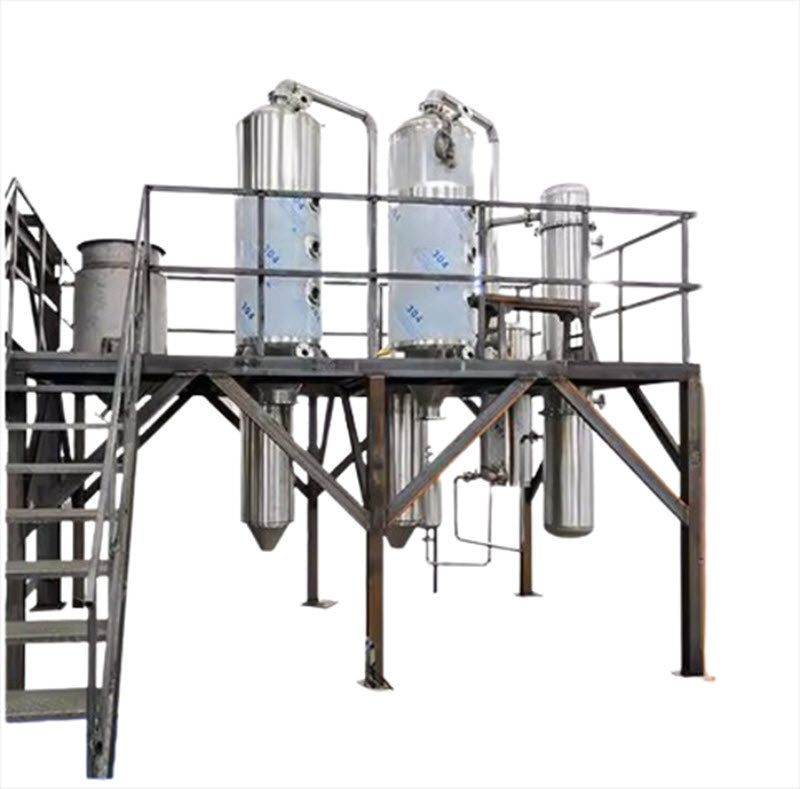 ความเข้มข้นของน้ำตาลข้าวโพดและการระเหย เครื่องระเหยแผ่น MVR การไหลเวียนบังคับ ผู้ผลิต ผู้จำหน่าย เครื่องตกผลึก โรงงานน้ำตาล